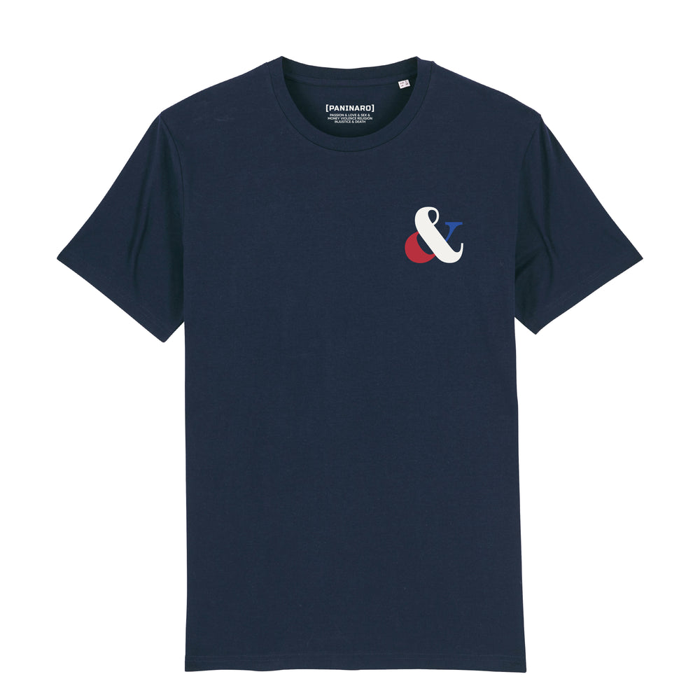 FRENCH AMPERSAND - NAVY TSHIRT