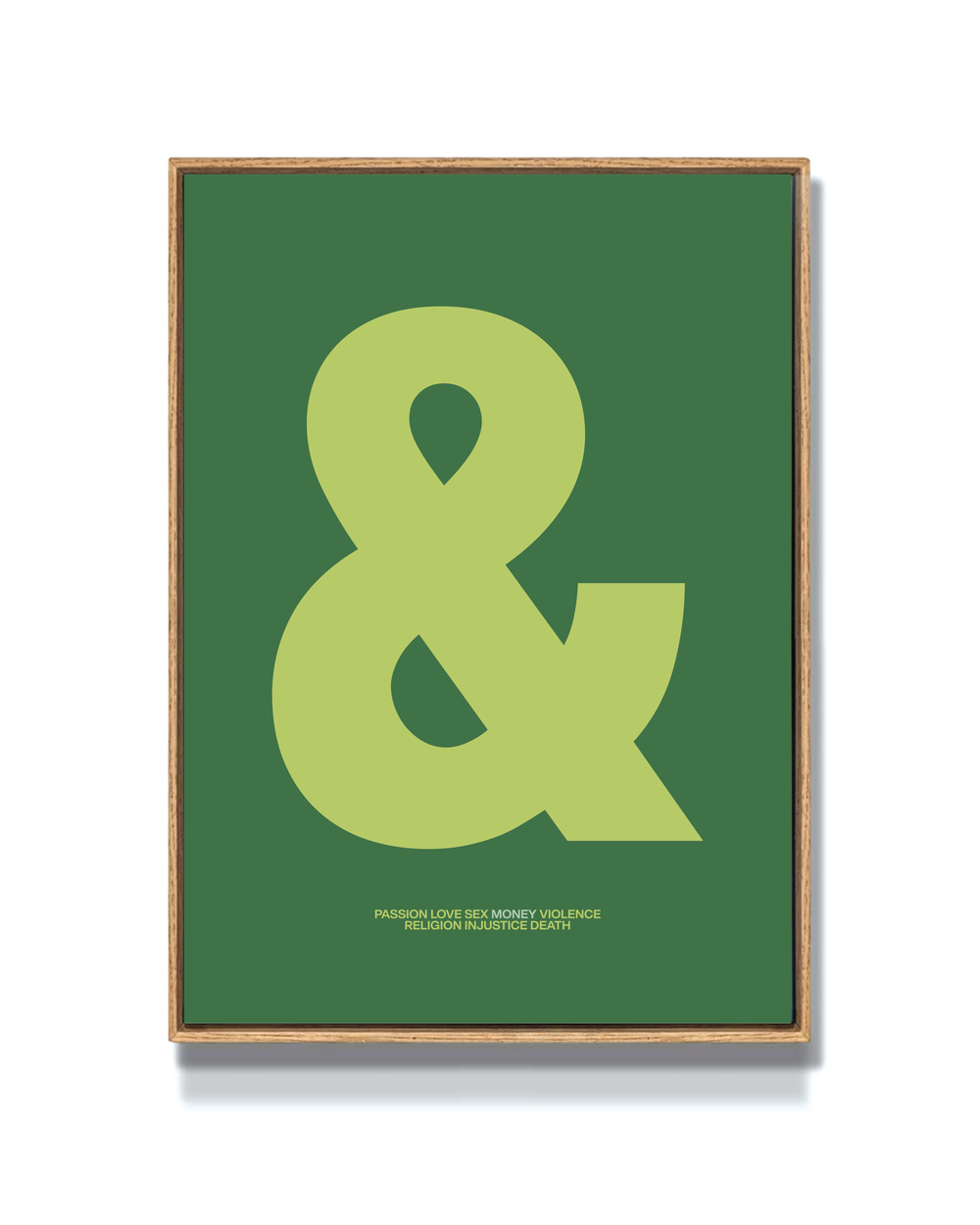 MONEY - GREEN PRINT