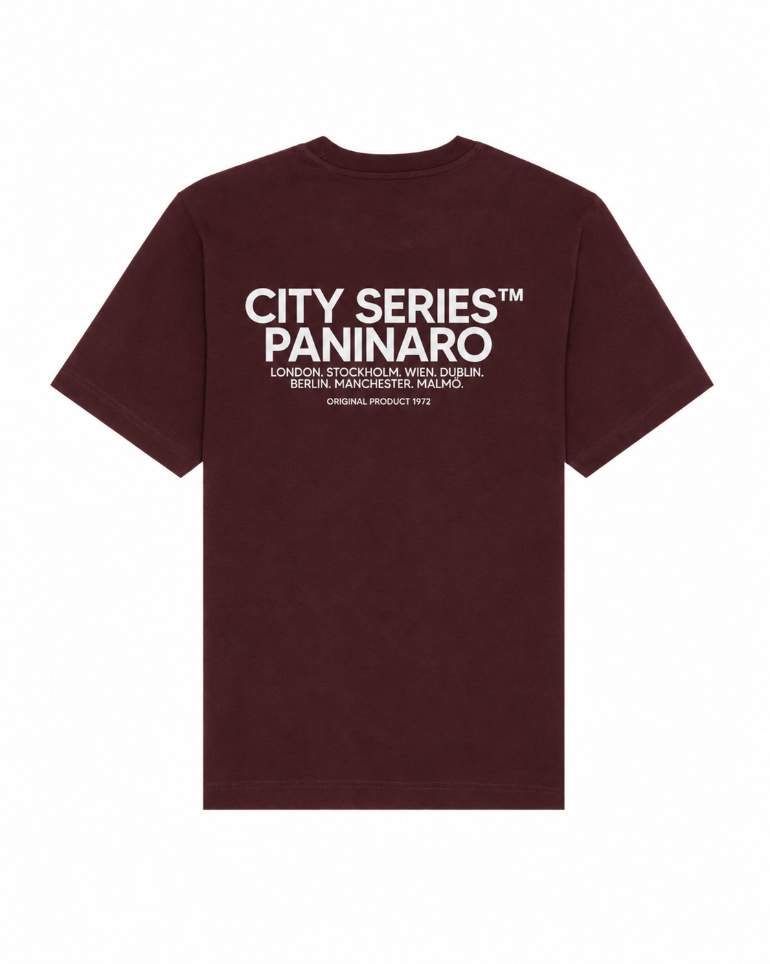 
                  
                    CITY SERIES - MAROON TEE
                  
                