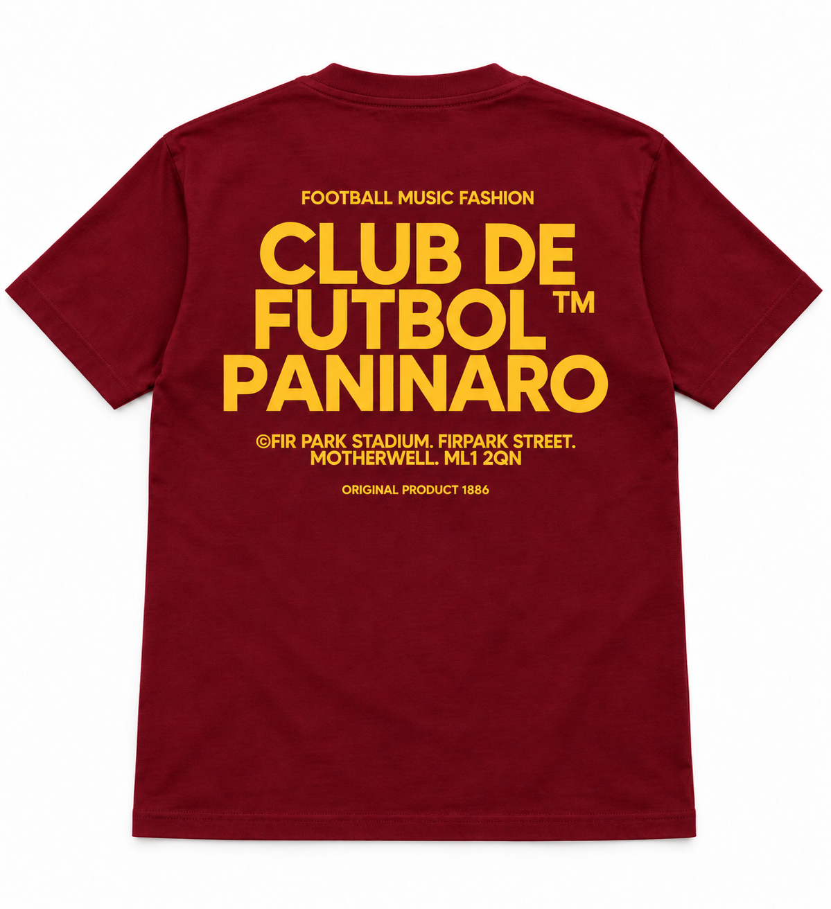 
                  
                    CLUB DE FUTBOL - FIR PARK - BURGUNDY TSHIRT
                  
                