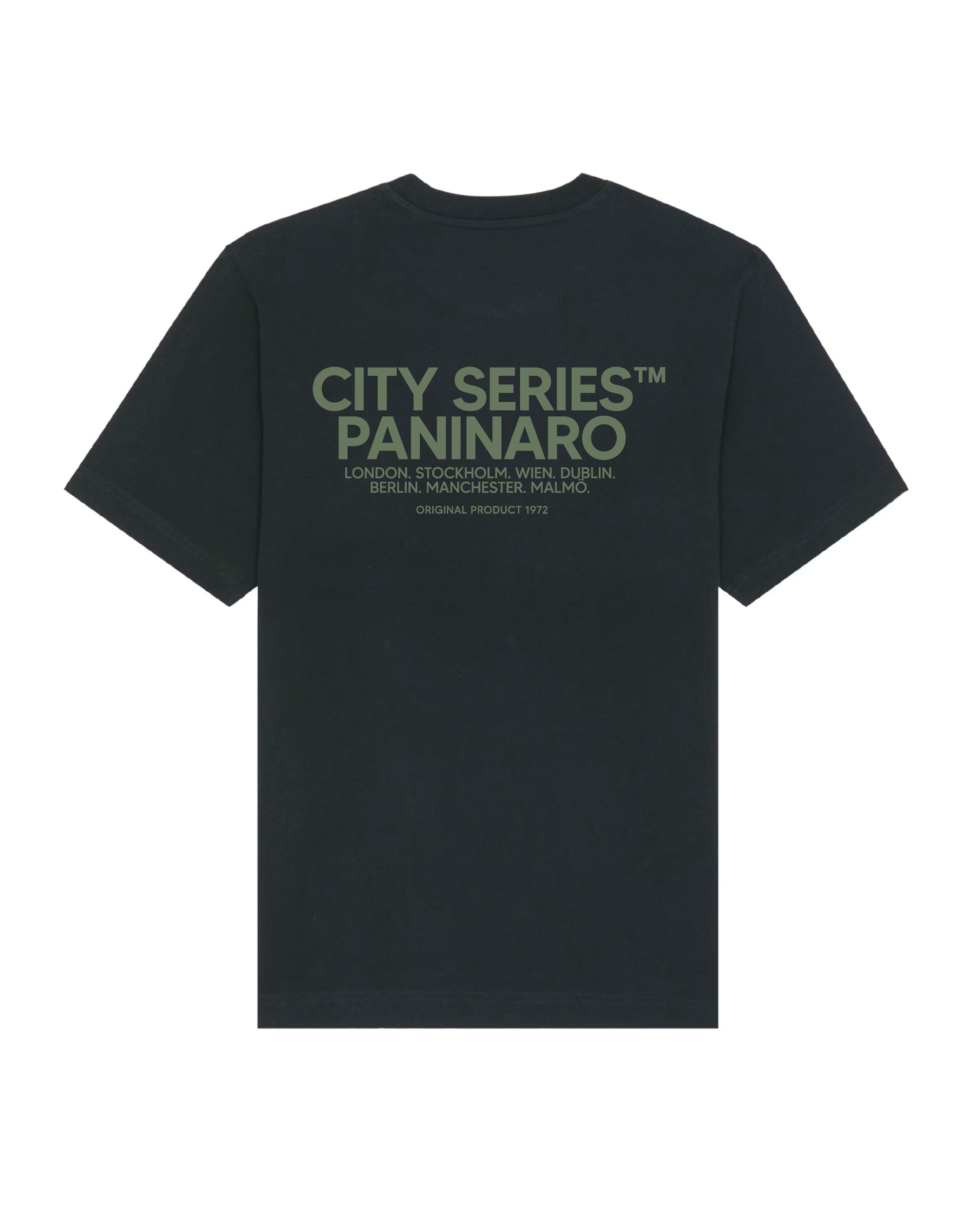 
                  
                    CITY SERIES - BLACK TSHIRT - GREEN PRINT
                  
                