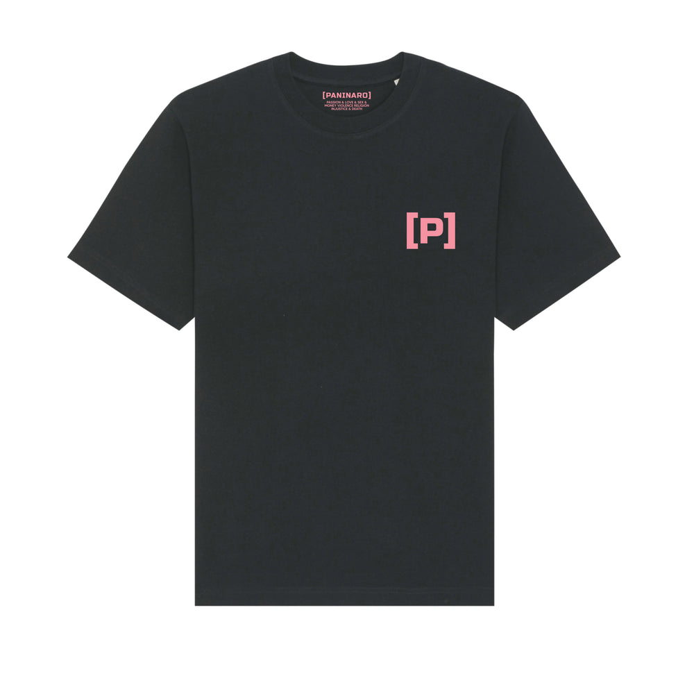 CITY SERIES - BLACK TSHIRT - PINK