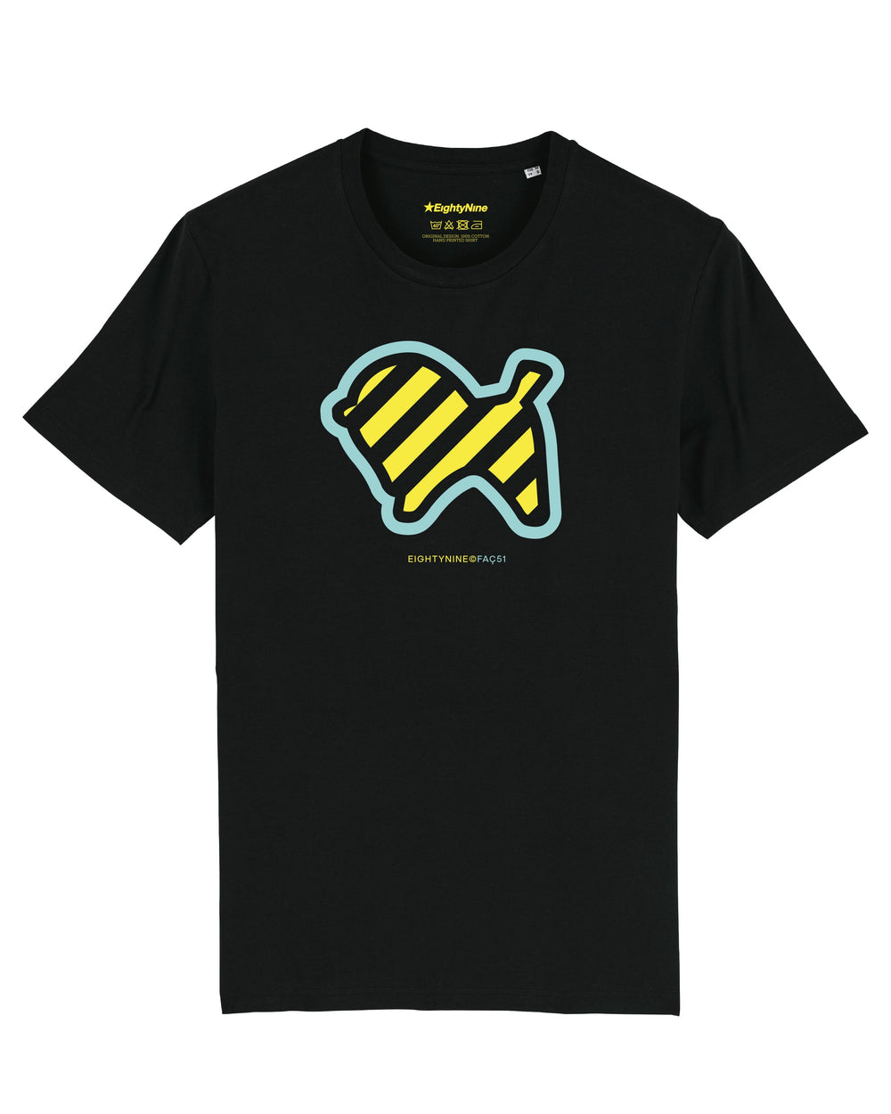EightyNine - HACIENDA - BLACK TSHIRT