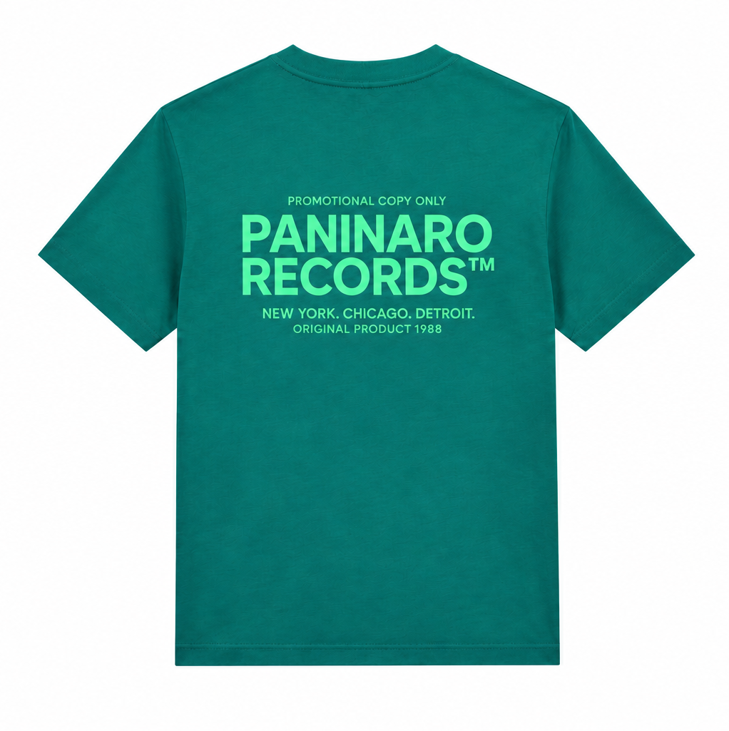 
                  
                    PANINARO RECORDS - EMERALD GREEN TSHIRT
                  
                