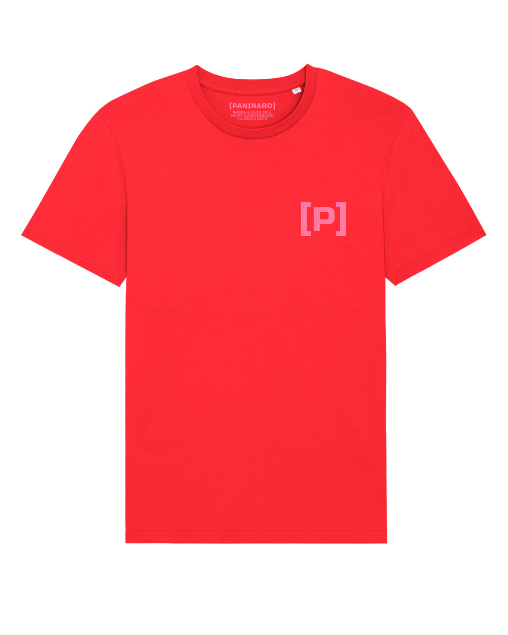 GIRLS BOYS ART PLEASURE - RED TSHIRT