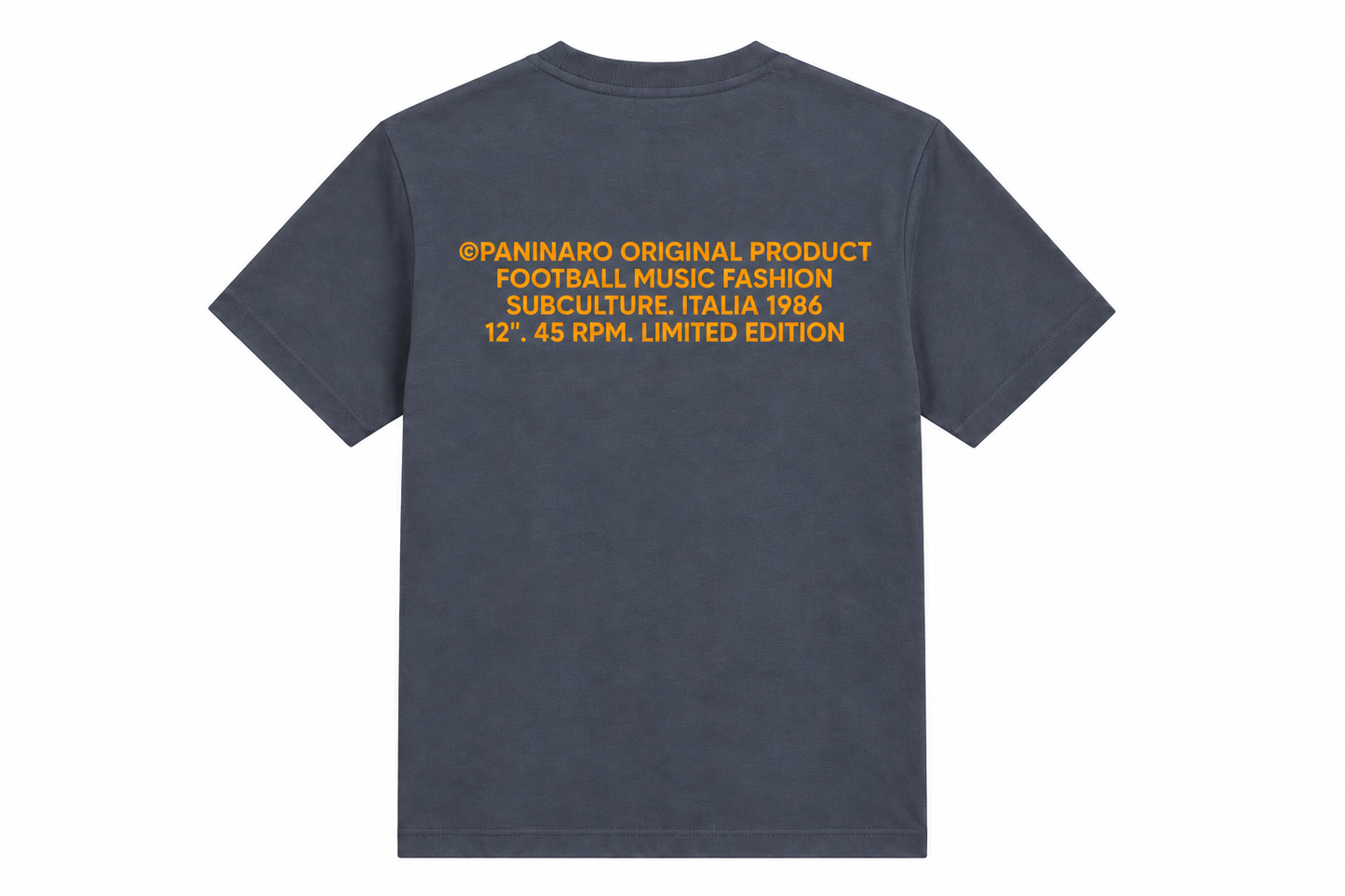 
                  
                    ORIGINAL PRODUCT - GRAPHITE TEE - ORANGE PRINT
                  
                