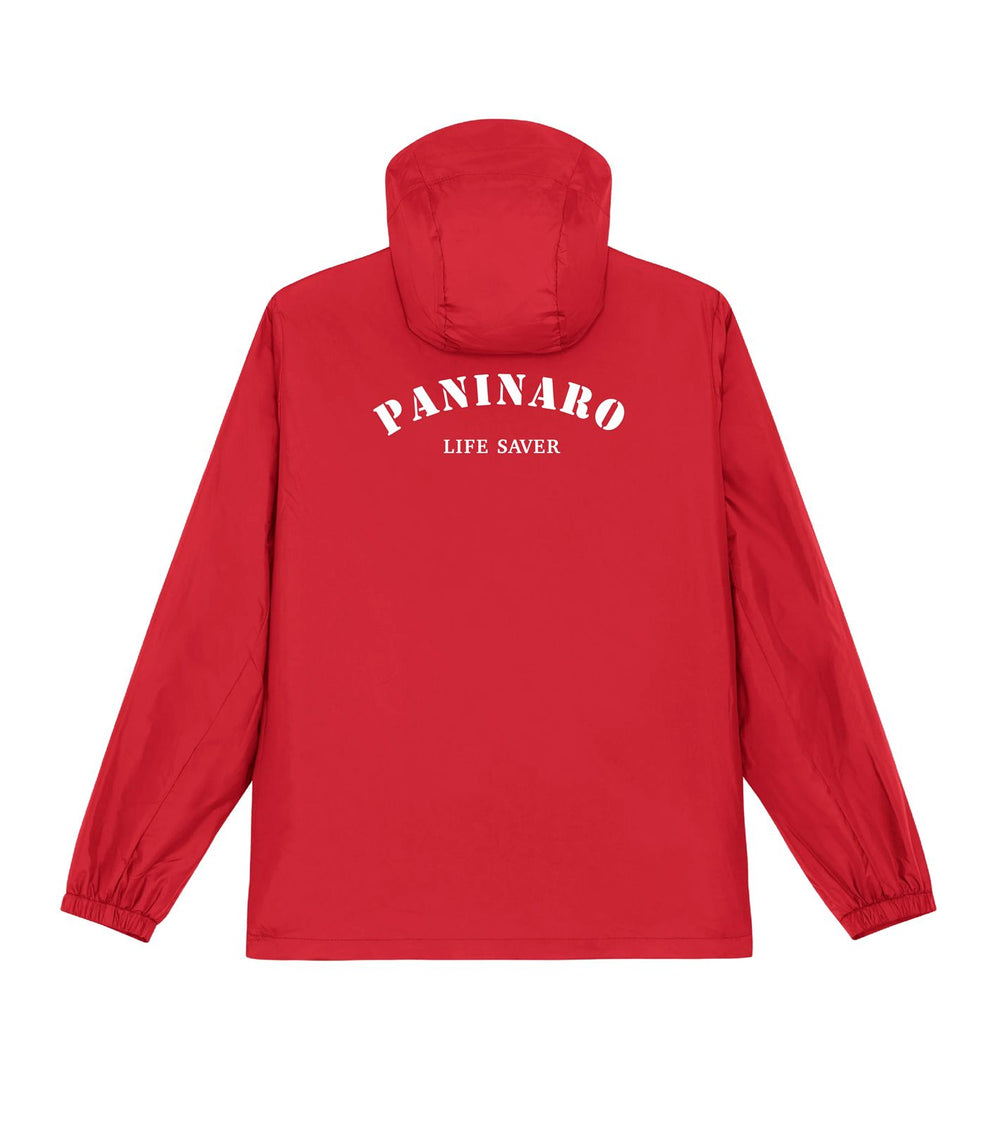 LIFE SAVER - HOODED JACKET - RED