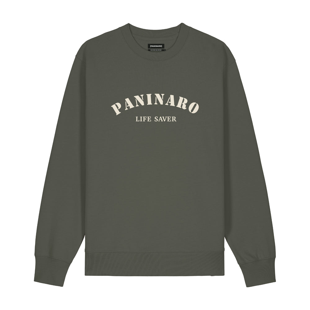 LIFE SAVER - KHAKI SWEATSHIRT