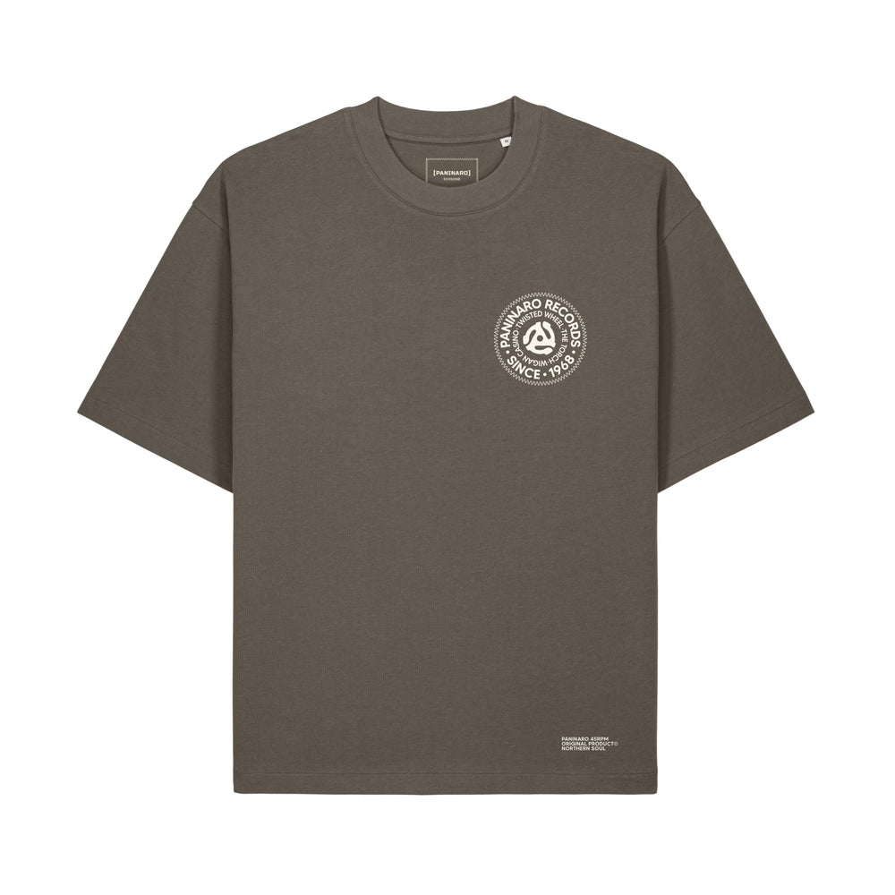 PANINARO RECORDS - NORTHERN SOUL - MOCHA TSHIRT