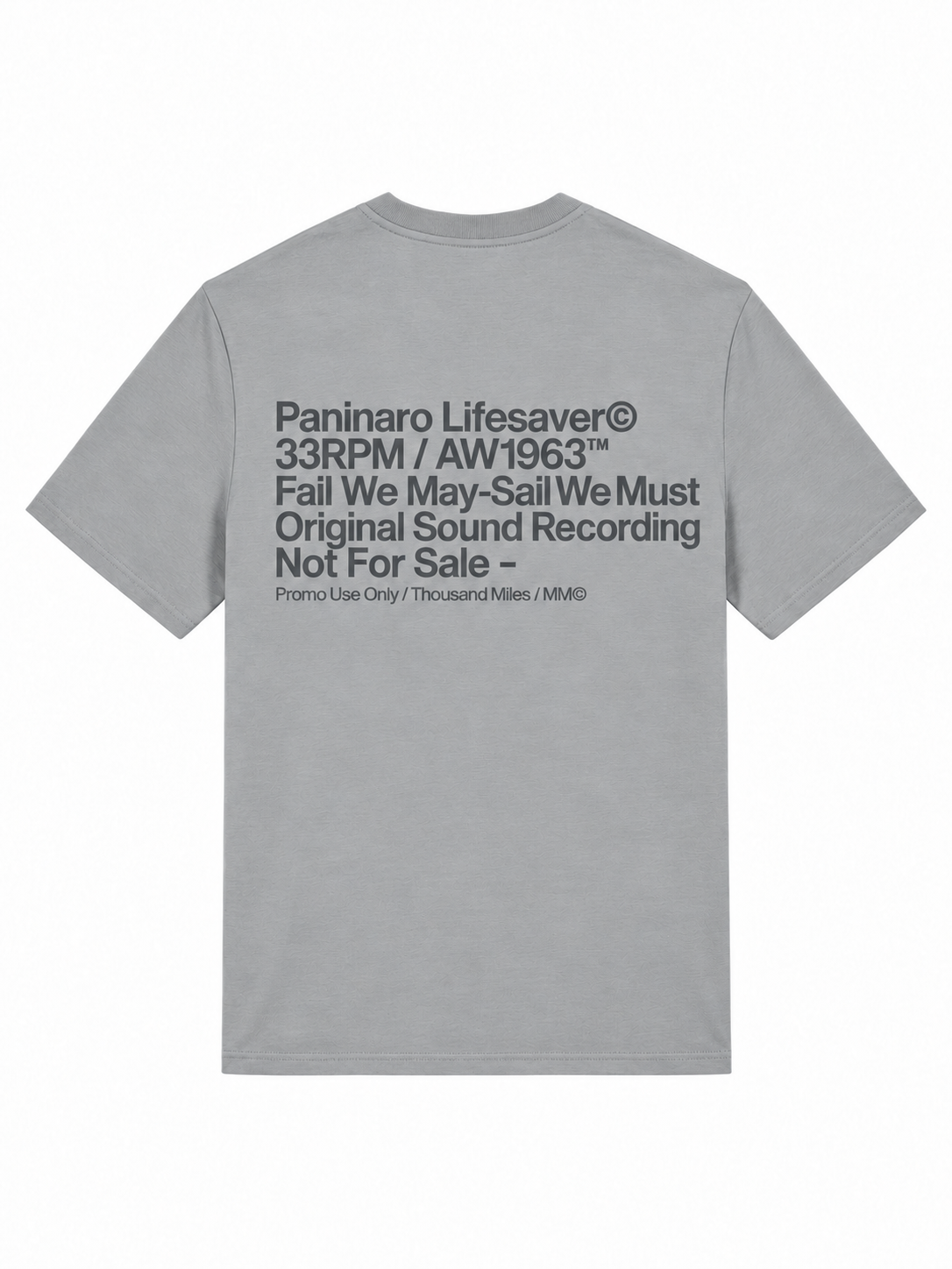 
                  
                    FAIL WE MAY LIFE SAVER - GREY TEE
                  
                