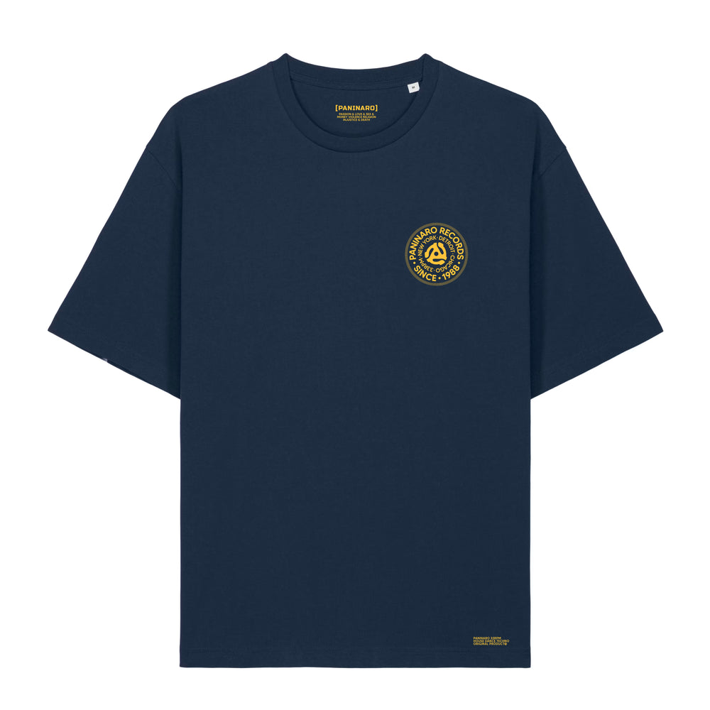 PANINARO RECORDS - HOUSE MUSIC - NAVY TSHIRT