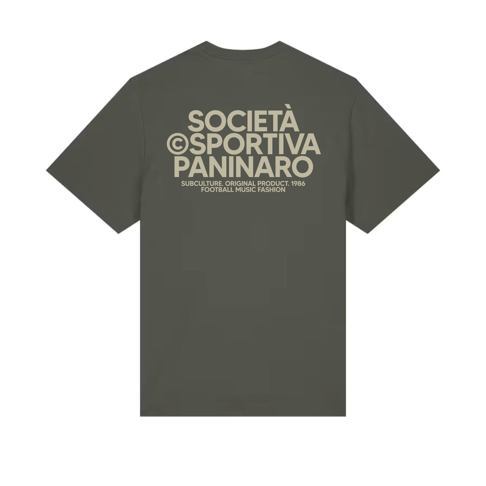 SOCIETA SPORTIVA - KHAKI - TSHIRT