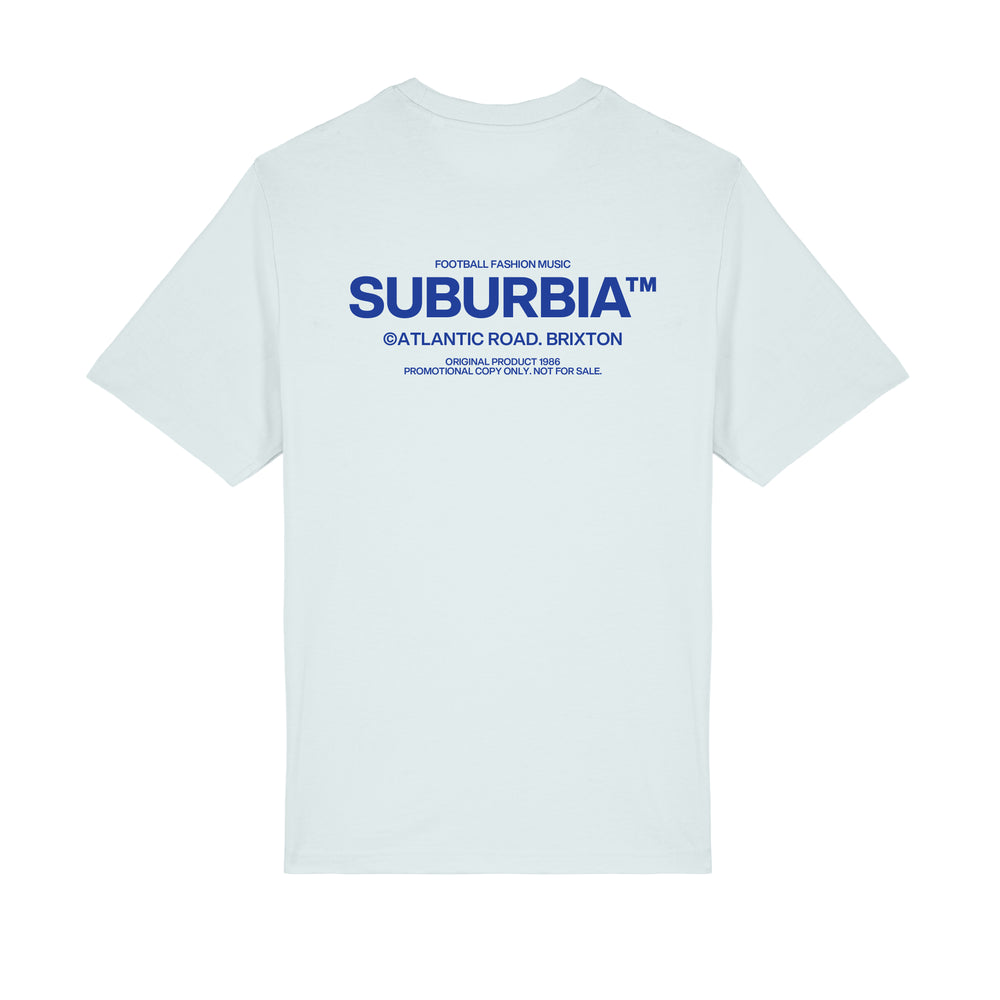 
                  
                    SUBURBIA - BLUE ICE TSHIRT
                  
                